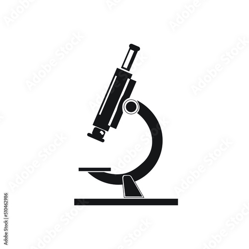 microscope design template illustration