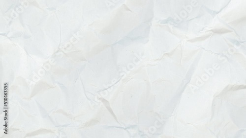 Stop motion of Crumpled white paper texture background.
