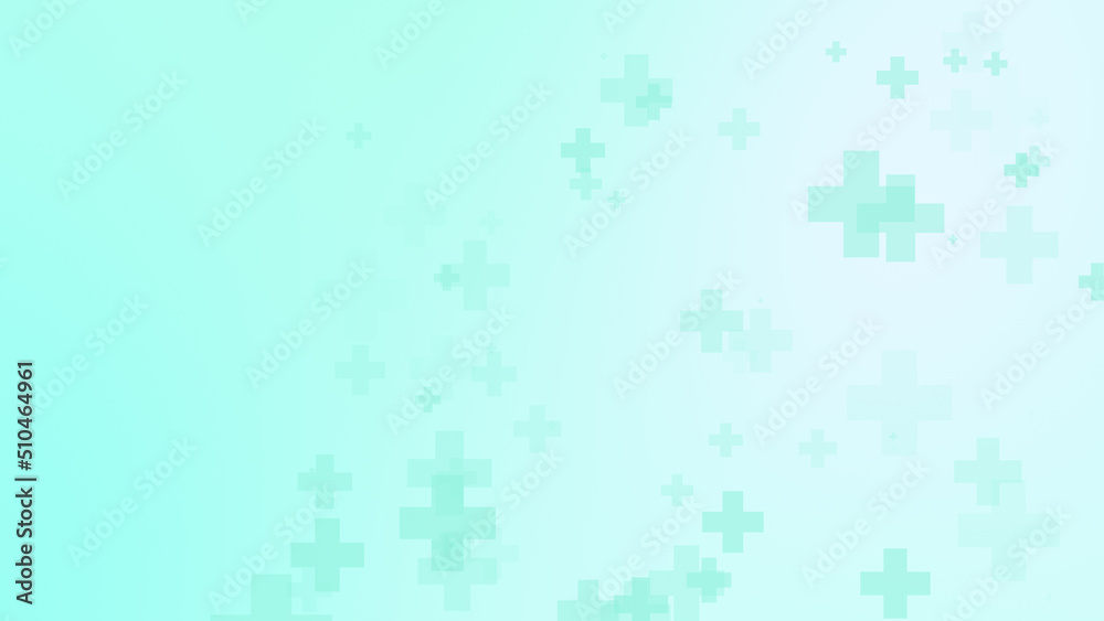 Abstract white blue green colors cross pattern healthcare background. Abstract white blue green colors cross pattern healthcare background.