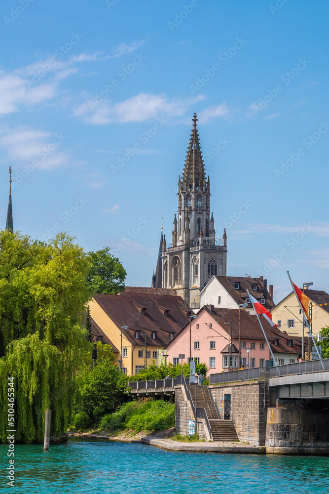 Münster Konstanz am schönen Bodensee Sommer 