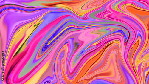 Highly detailed colorful vibrant abstract paintings for use as backgrounds  textures and overlays.