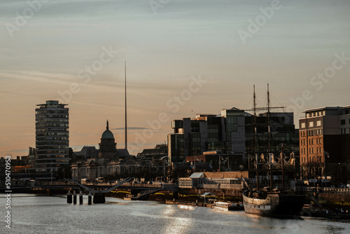 Golden hour at the docks