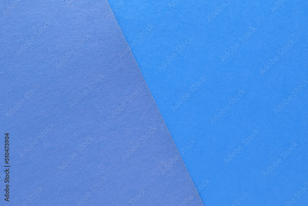 Two tone background in shades of blue. Paper texture with blank space Two tone background in shades of blue. Paper texture with blank space