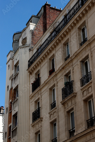 Urbanscape in the city of Paris  France