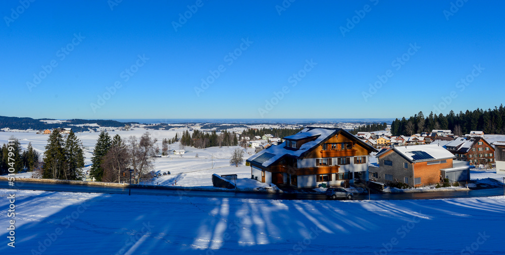 Fototapeta premium Gemeinde Sulzberg (Vorarlberg)