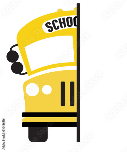 school bus svg, school svg, back to school svg, monogram svg, school bus monogram svg, school bus name frame split monogram svg, school png

