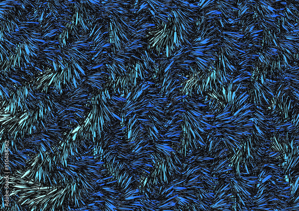 abstract fur vector texture blue background