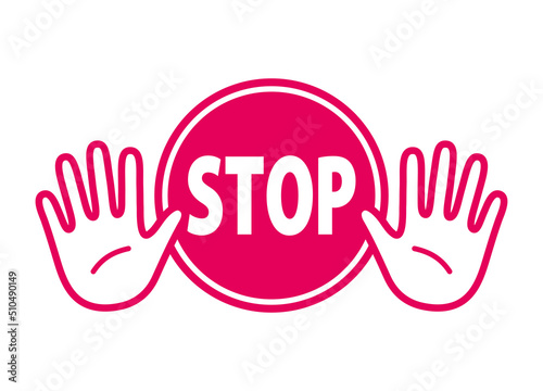 STOP：英語のポップアイコン