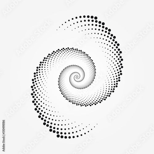 Halftone dotted background. Halftone effect vector pattern, object, icon, backdrop, frame, pattern. Circle dots isolated on the white background. Dotted design element.