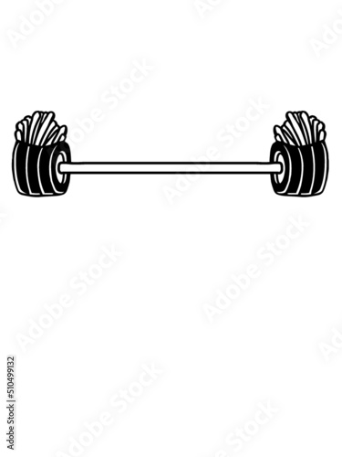 Bodybuilder Gewichtheben Pommes Frites 