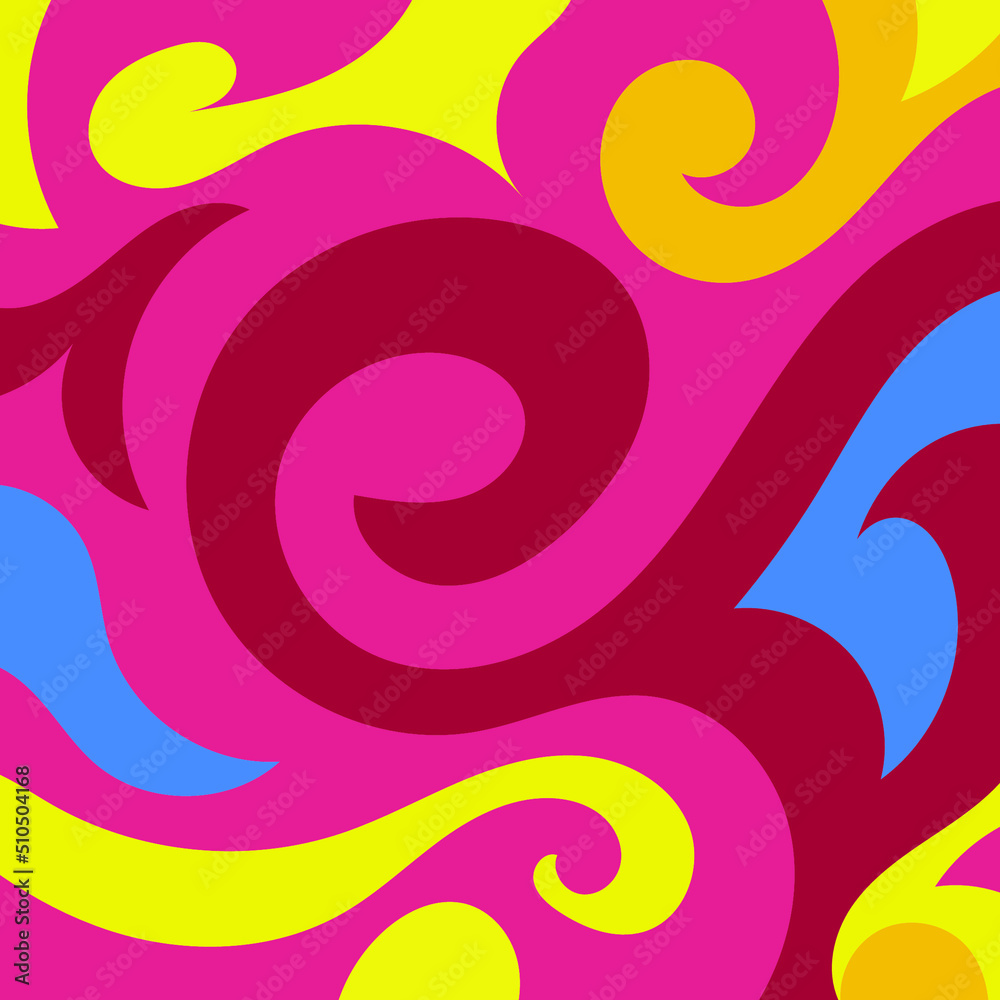 Abstract background presented in traditional batik pattern Abstract background presented in traditional batik pattern