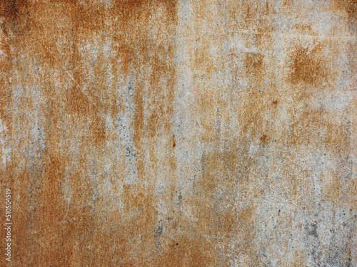 Rusty metal plate texture for background