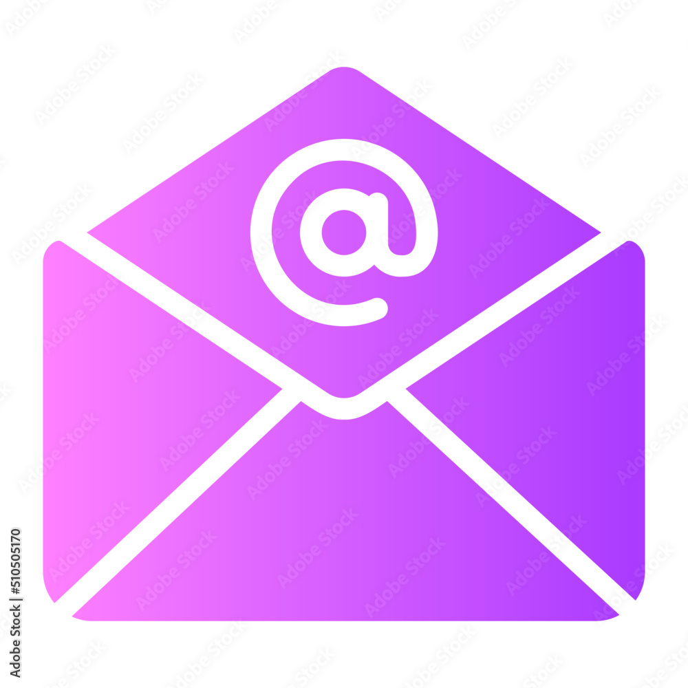email gradient icon