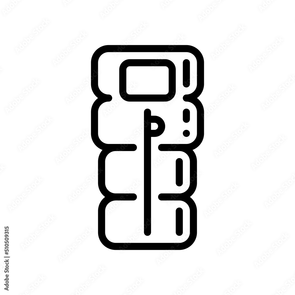 sleeping bag line style icon. vector illustration for graphic design, website, app sleeping bag line style icon. vector illustration for graphic design, website, app