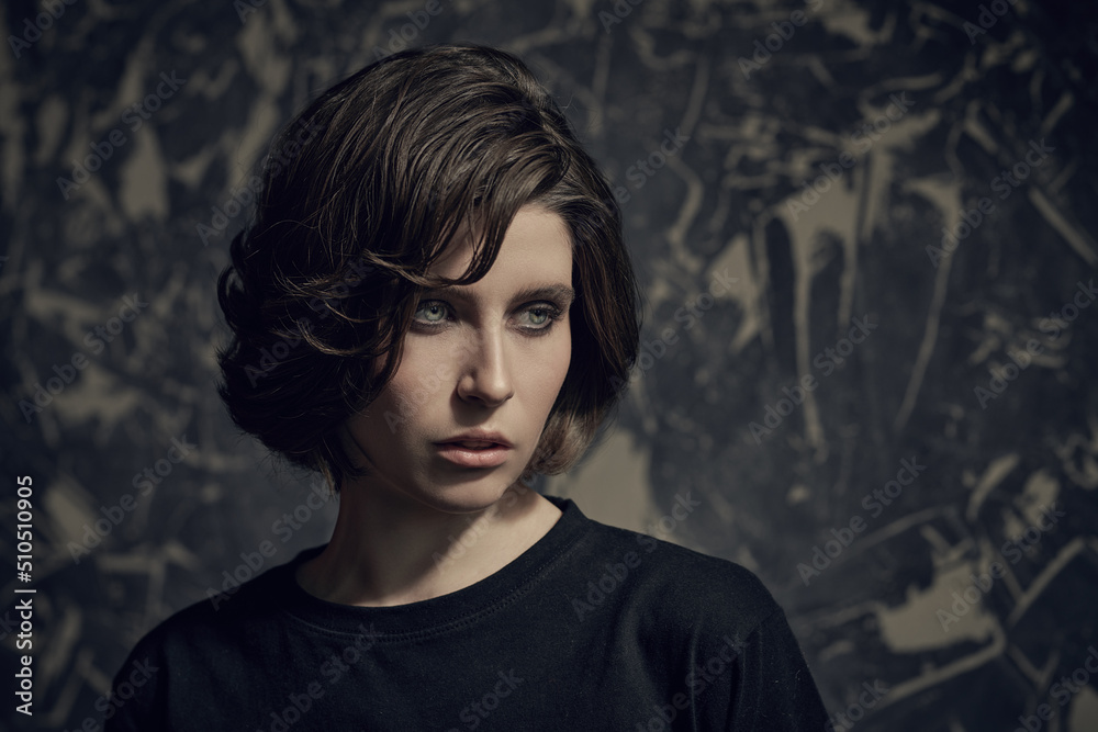 pensive melancholic woman pensive melancholic woman