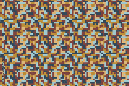 Military camouflage pattern. Abstract brushstrokes textured irregular striped camouflage. Digital clothing style masking camo print. Four colors forest texture.