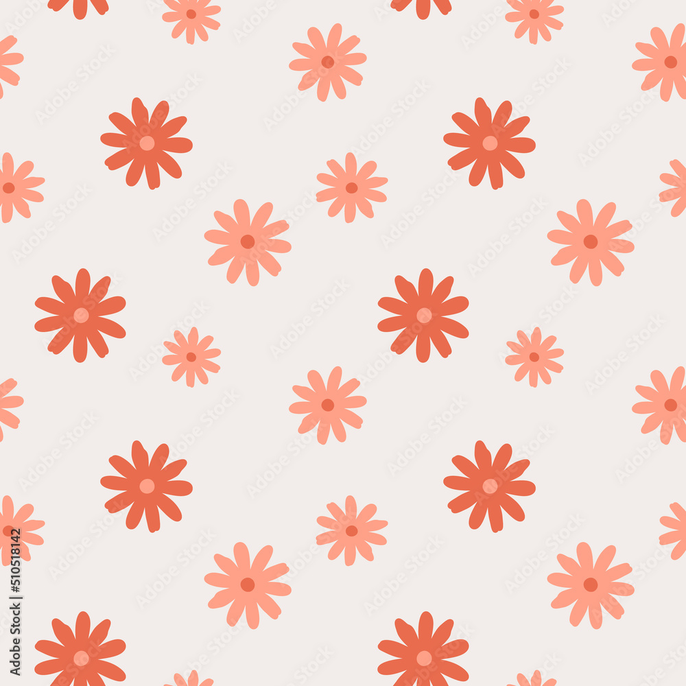 Abstract seamless pattern. Simple organic shapes Abstract seamless pattern. Simple organic shapes