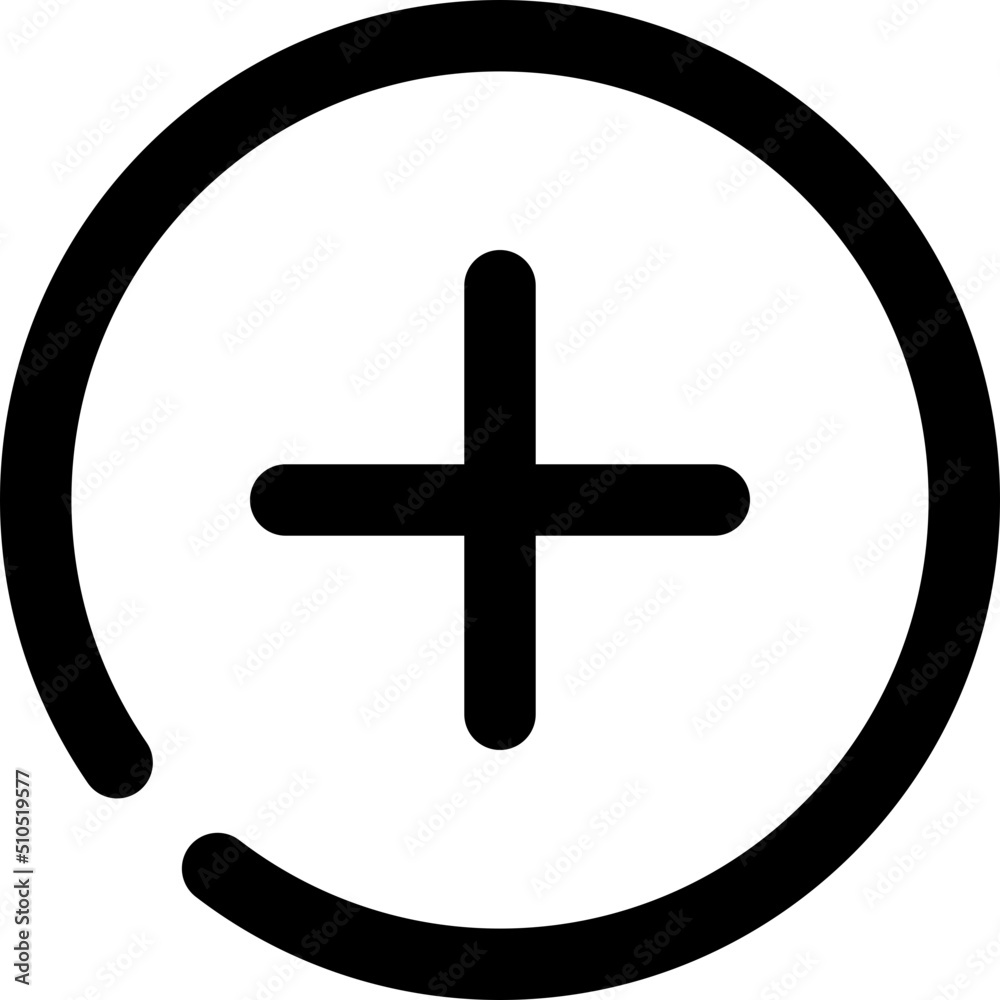 Fototapeta premium Add Icon