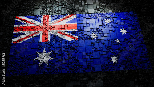 Australian Flag Tech Wallpaper