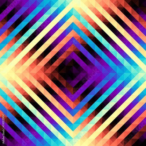 Seamless vector pattern background of a triangles.