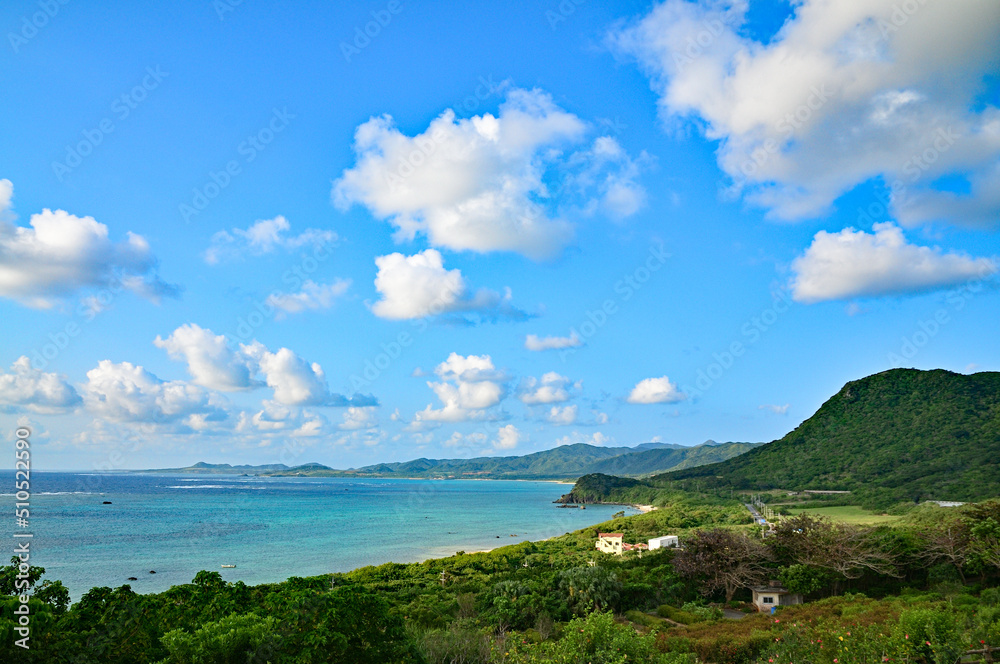 石垣島 玉取崎展望台からの景色 石垣島 玉取崎展望台からの景色