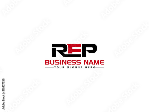 Minimalist REP Logo Icon, Creative RE Logo Letter Vector Image Design For Your Modern Business