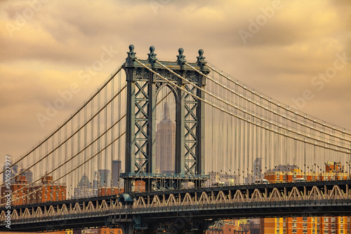  Manhattan Bridge in New York City in USA © f11photo