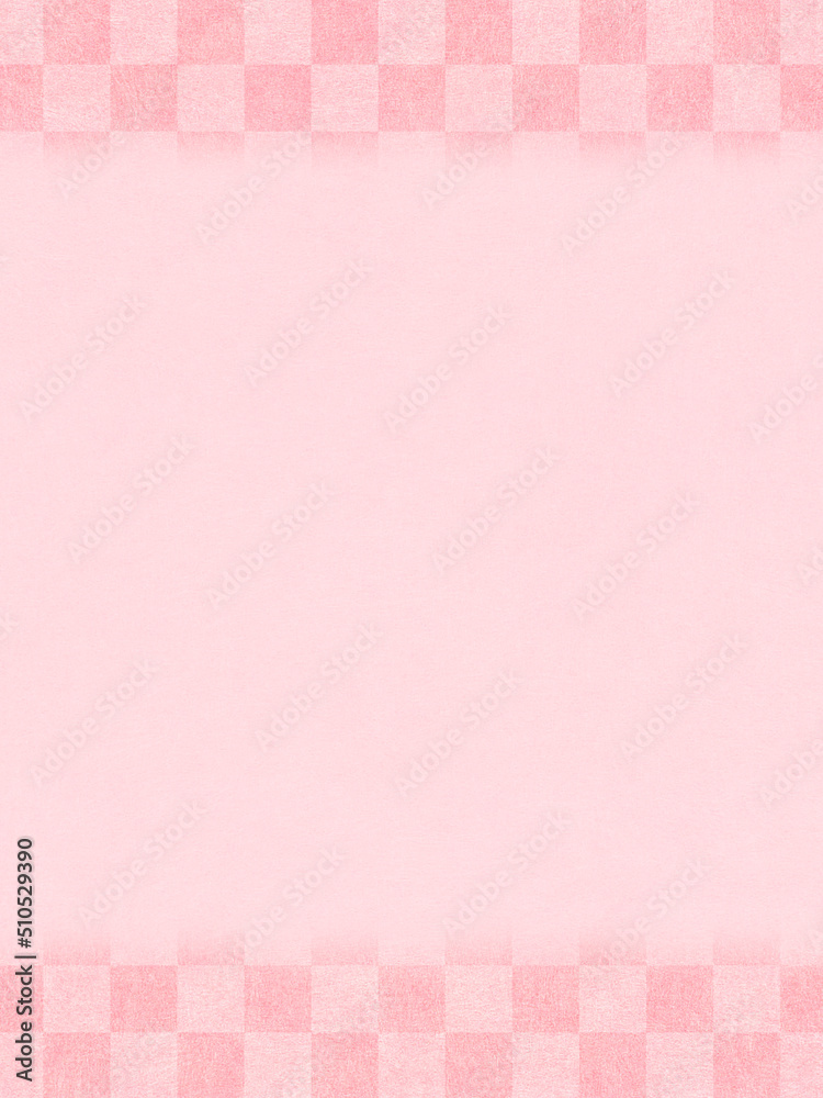 Pink oriental background material with traditional patterns Pink oriental background material with traditional patterns