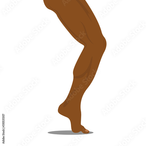 Leg icon vector illustration design isolated concept
