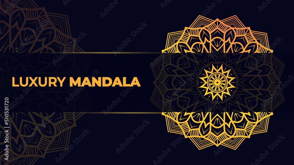 Modern Luxury ornamental Mandala golden background gorgeous decorative pattern for print, poster, cover, brochure, flyer, banner. Modern Luxury ornamental Mandala golden background gorgeous decorative pattern for print, poster, cover, brochure, flyer, banner.