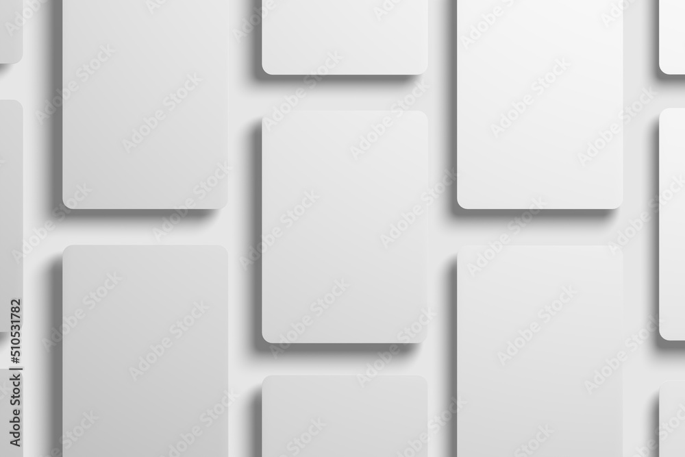 Trading Card Packaging 3D Rendering White Blank Mockup Trading Card Packaging 3D Rendering White Blank Mockup