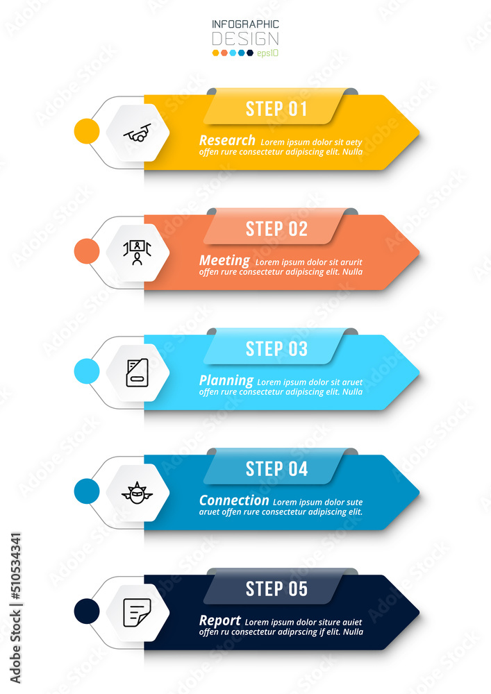 Infographic template business concept with workflow.
Infographic template business concept with workflow.