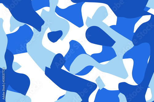 Camouflage background. Seamless pattern vector.