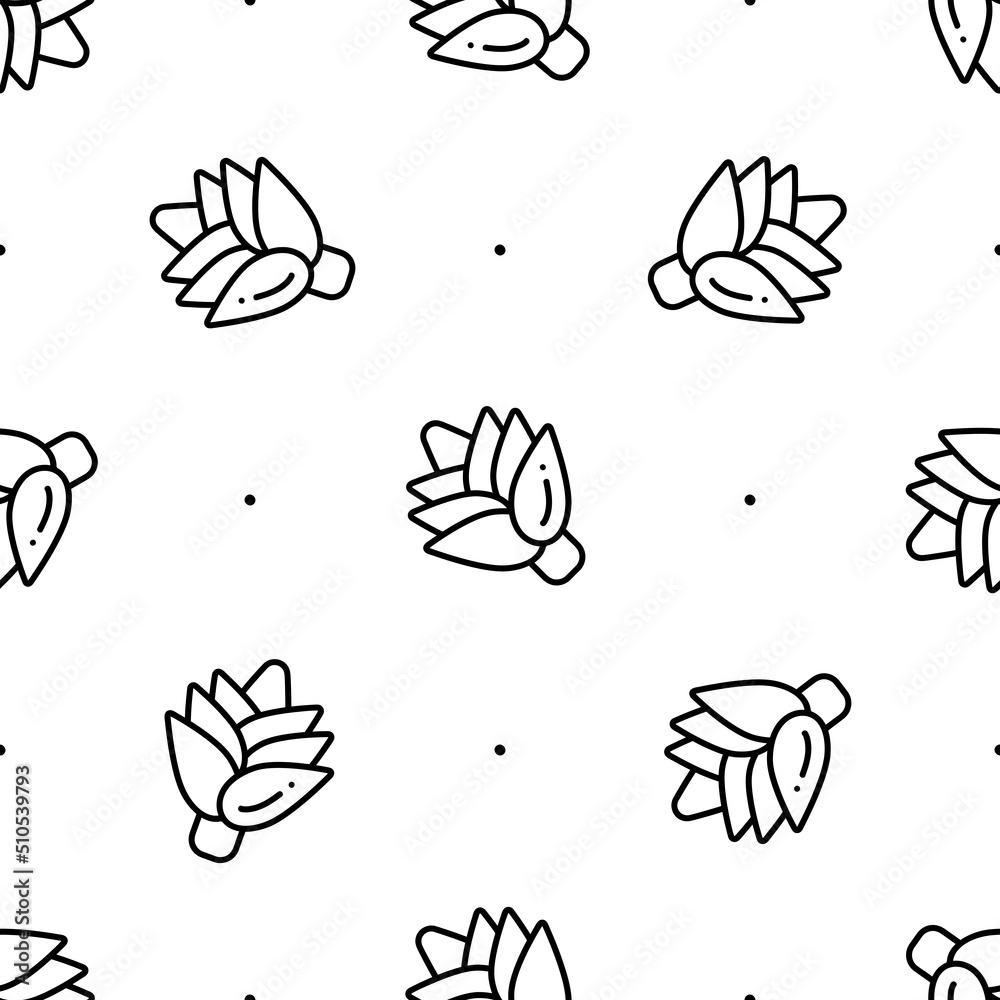 Black and white pattern with simple minimalistic artichoke vegetables. Seamless background for prints and wallpapers Black and white pattern with simple minimalistic artichoke vegetables. Seamless background for prints and wallpapers