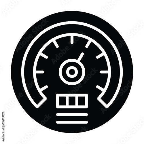 Tachometer Icon Style