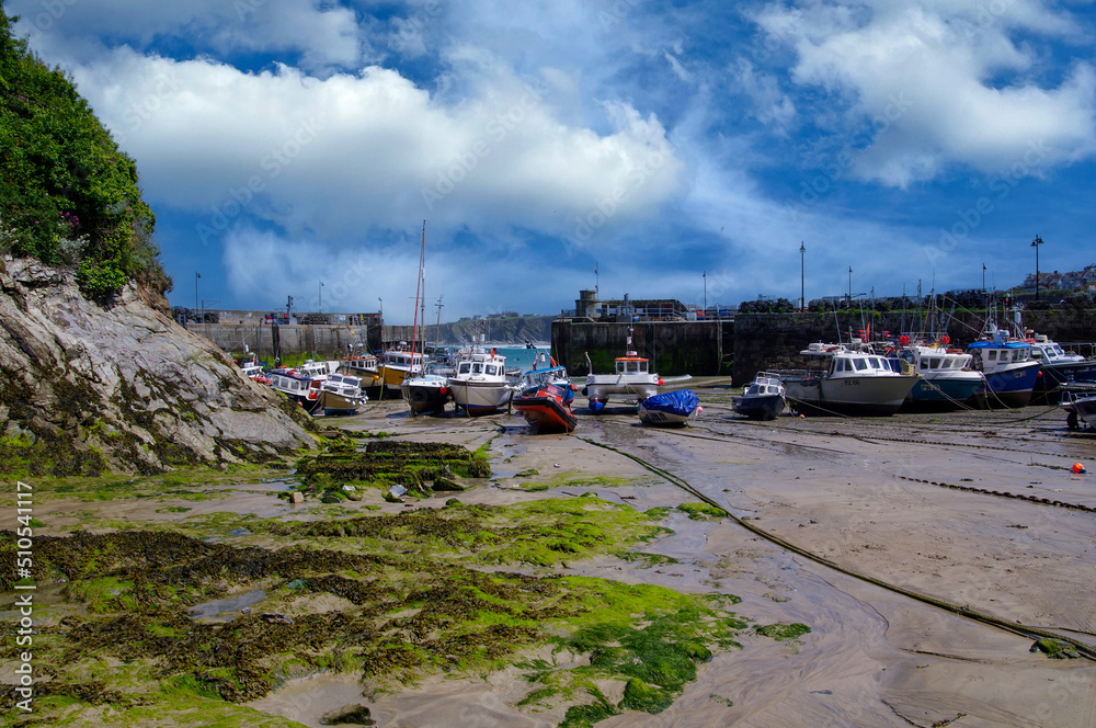 Hafen in Newquay, Cornwall, England