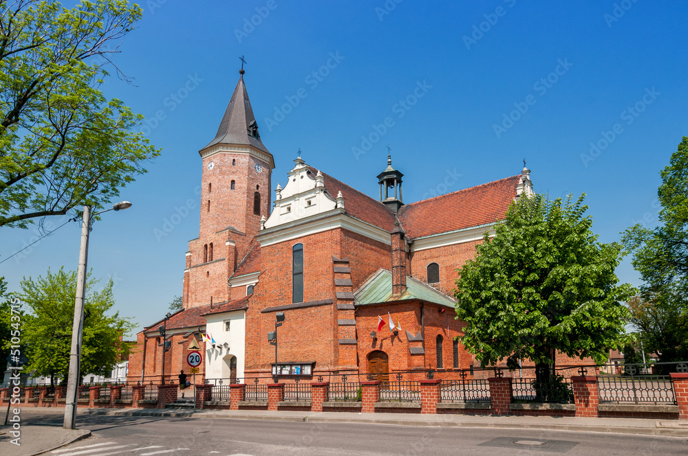 Church of St. Matthew. Pabianice, Lodz Voivodeship, Poland.