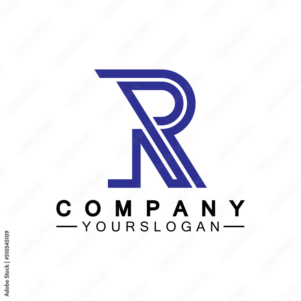 Letter R Monogram Logo Design Brand Identity Logos Designs Vector Illustration Template Letter R Monogram Logo Design Brand Identity Logos Designs Vector Illustration Template