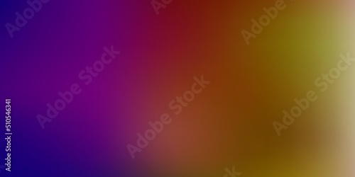 Light blue, yellow vector abstract blur texture.