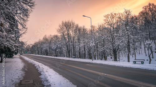 winter in the city © Krzysztof Rostkowski