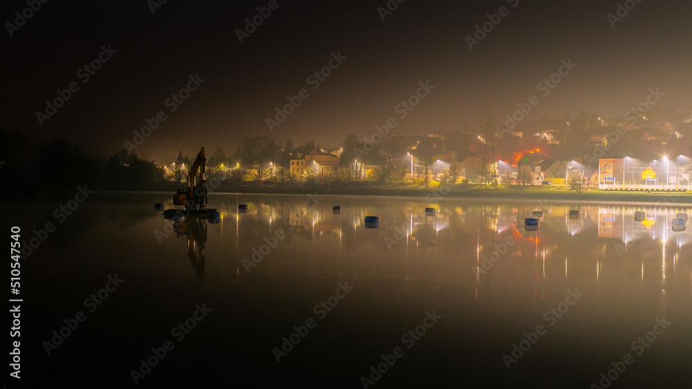 city by the lake