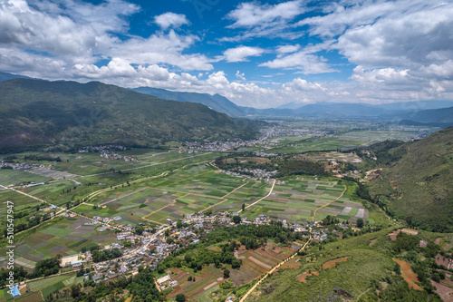 landscape in Dali Yunnan China