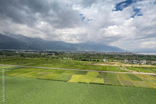 Fototapeta Naklejka Na Ścianę i Meble -  landscape in Dali Yunnan China