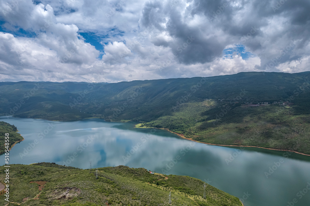 lake in Dali  Yunnan China
