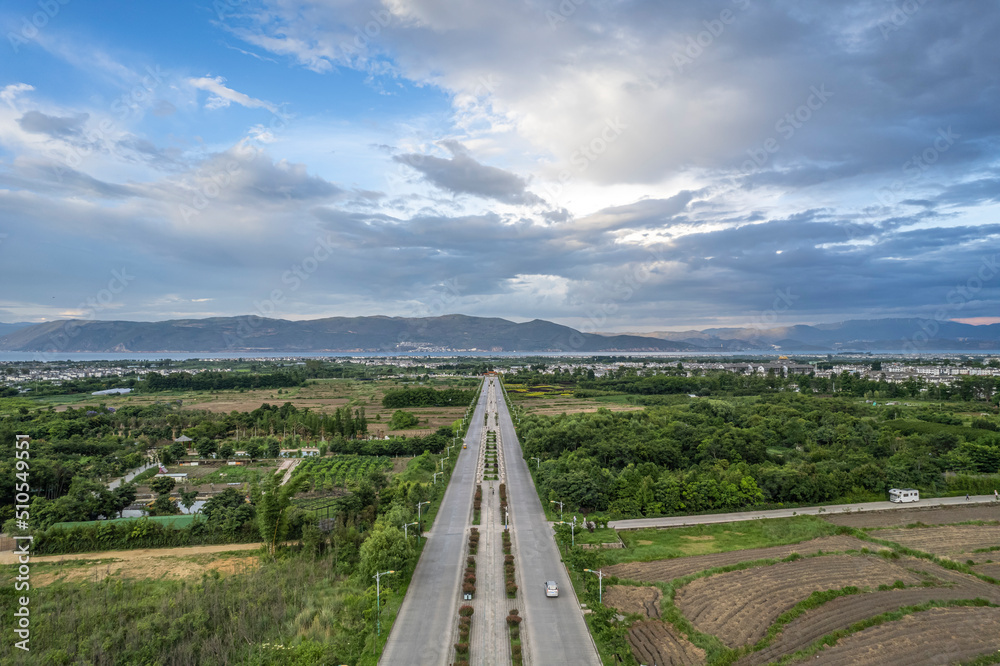 Fototapeta premium landscape in Dali Yunnan China