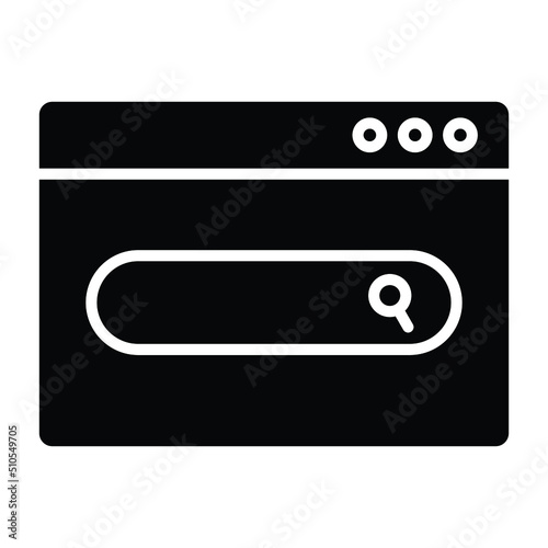 Website Search Icon Style