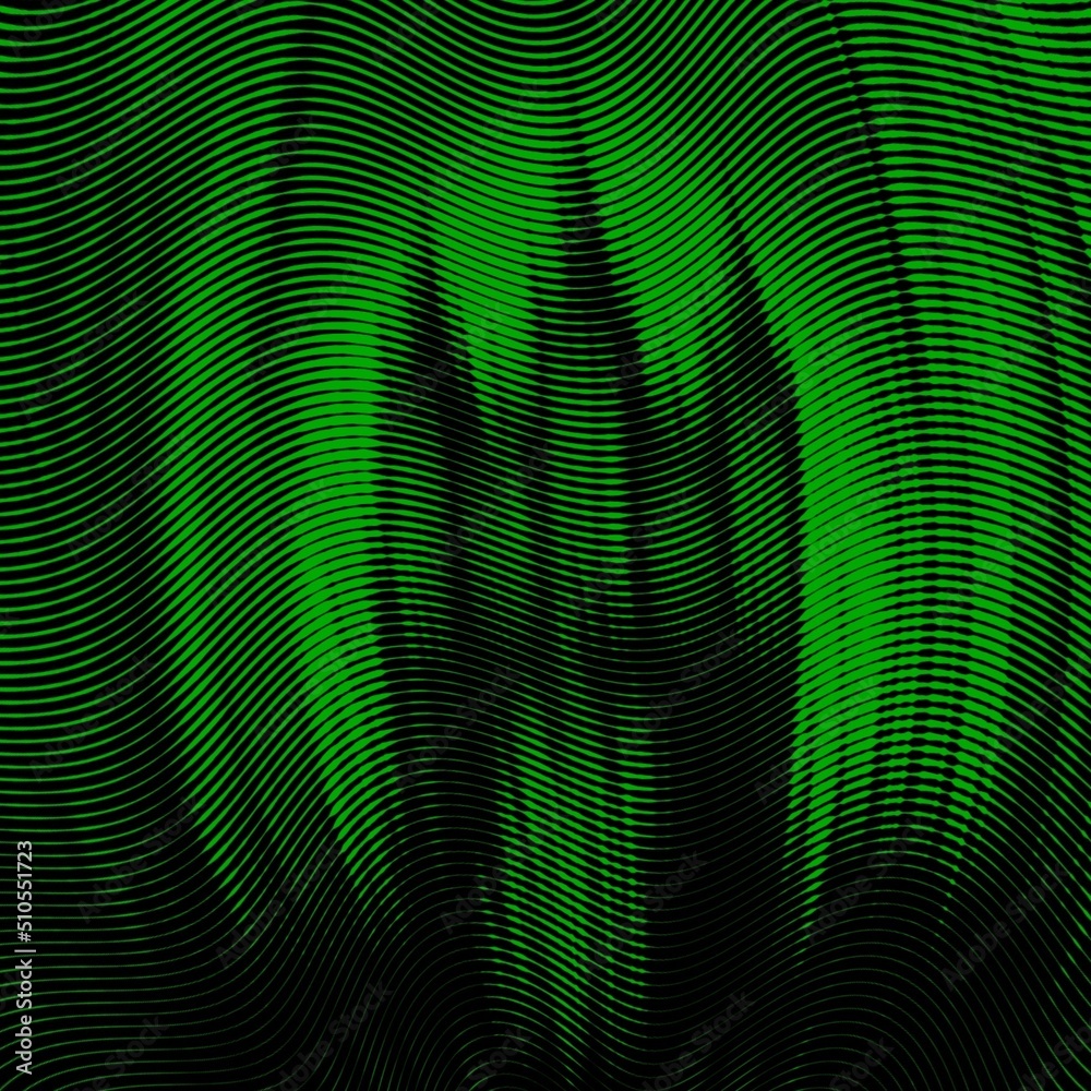 mysterious building in vivid green halftone style mysterious building in vivid green halftone style