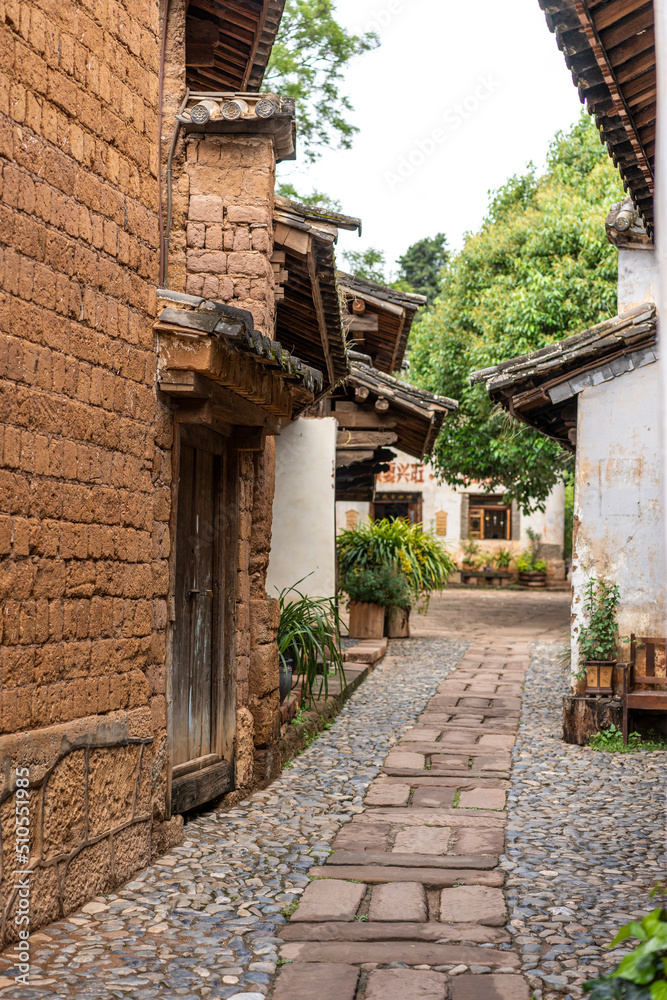 old village in Dali Yunnan China old village in Dali Yunnan China
