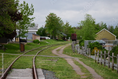 Wallpaper Mural railway in the countryside Torontodigital.ca