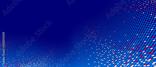 Hexagons pattern vector abstract background, colorful perspective flow, multimedia information theme, big data technology image, cool backdrop.
